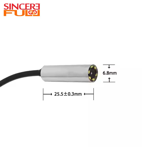 2MP 7 mm GC2755 Coms-sensor Medische endoscoopcameramodule voor weinig licht 