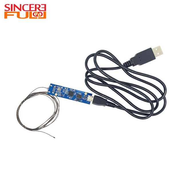 Sensor de imagen con interfaz USB OCHFA10 Vista lateral del m&oacute;dulo de c&aacute;mara endosc&oacute;pica de 1,5 mm de di&aacute;metro