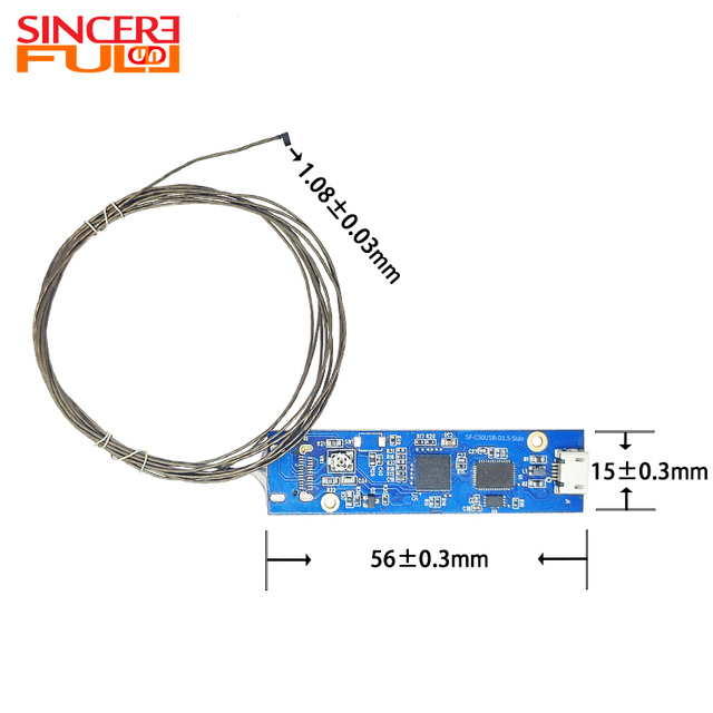 Module de cam&eacute;ra endoscopique USB OCHFA10, capteur de 1,5 mm