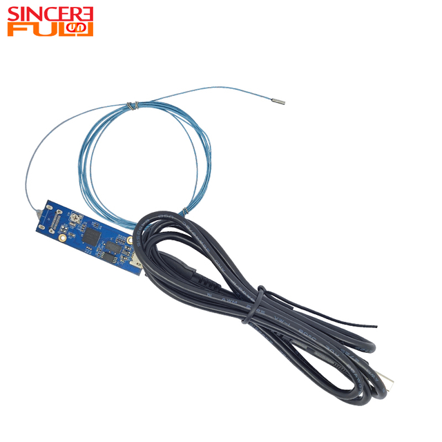 1.2 מ'מ אנדוסקופ מודול מצלמת USB טווח מיקוד 3 מ'מ ~ 30 מ'מ עם אור LED
