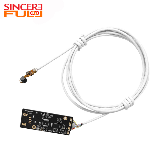 Датчик 6 мм OV9734 720P USB, вид сбоку, модуль камеры эндоскопа со светодиодом