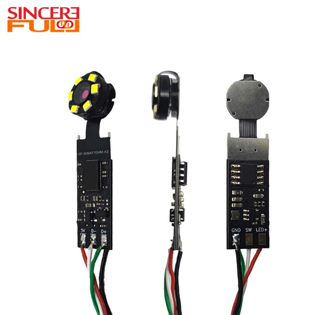 מודול מצלמה אנדוסקופי USB 5 מ'מ מיקרו מבט צד אנדוסקופ מצלמה מודול 10 מ'מ עם לד