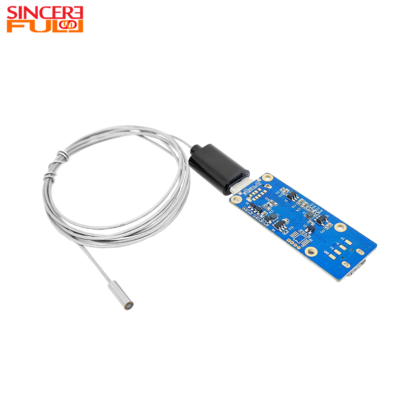 מודול מצלמת אנדוסקופ USB 2.8 מ'מ מסוג C עבור התקני רפואה ובדיקה קומפקטיים